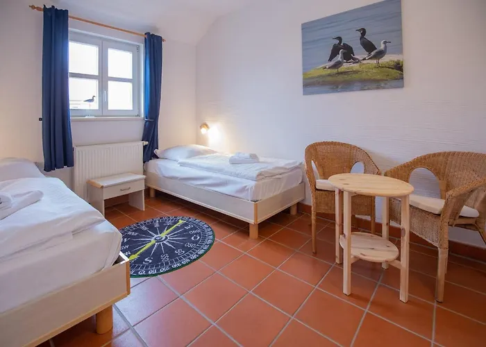 Rugana - Komfort Mit 2 Schlafzimmern Und Terrasse D02 Dranske